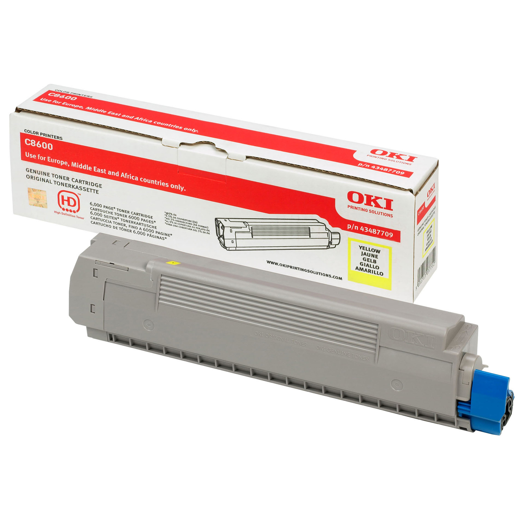 Starline - Toner per Oki - Giallo - …