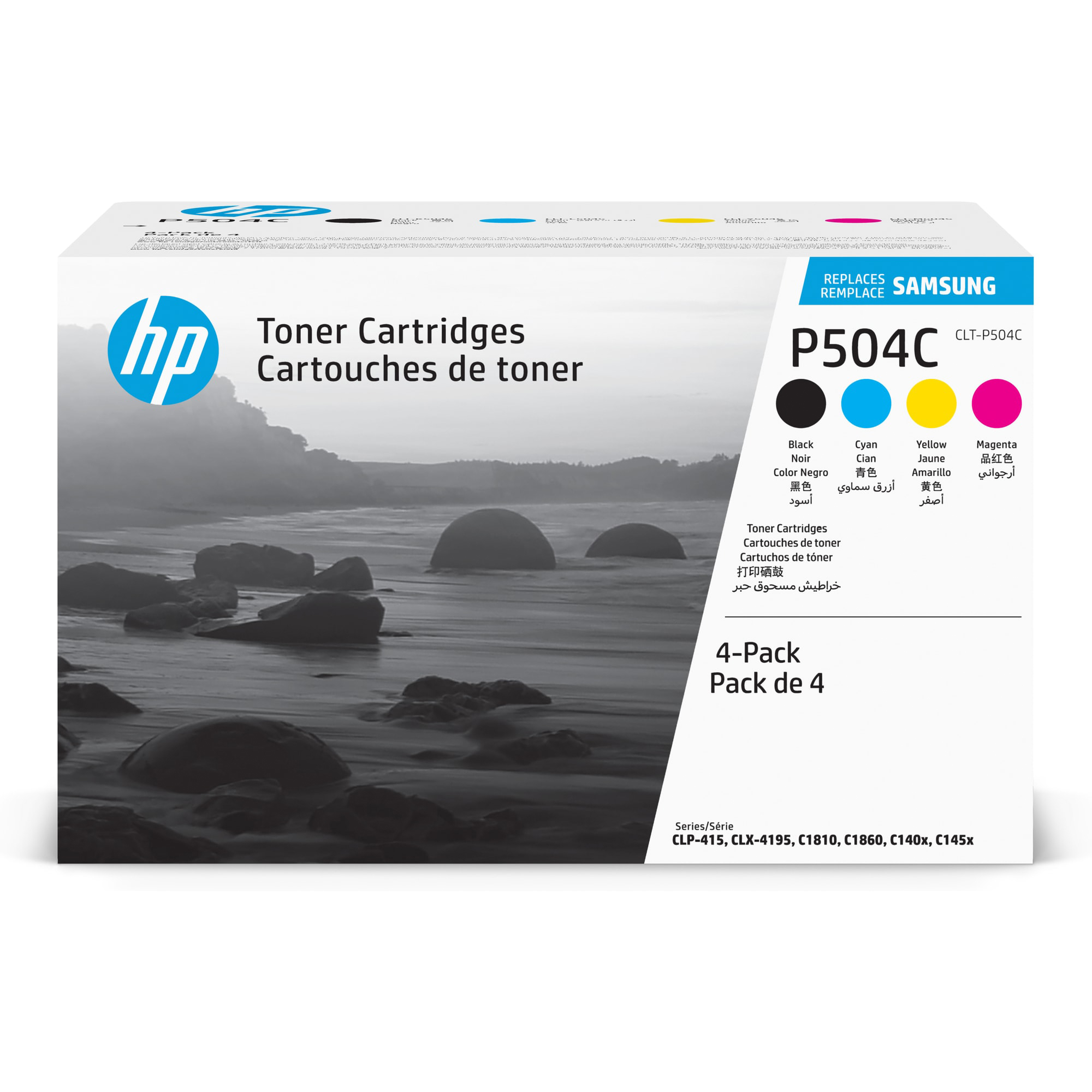 Samsung/HP - Conf. 4 Toner originale - C/M/Y/K …
