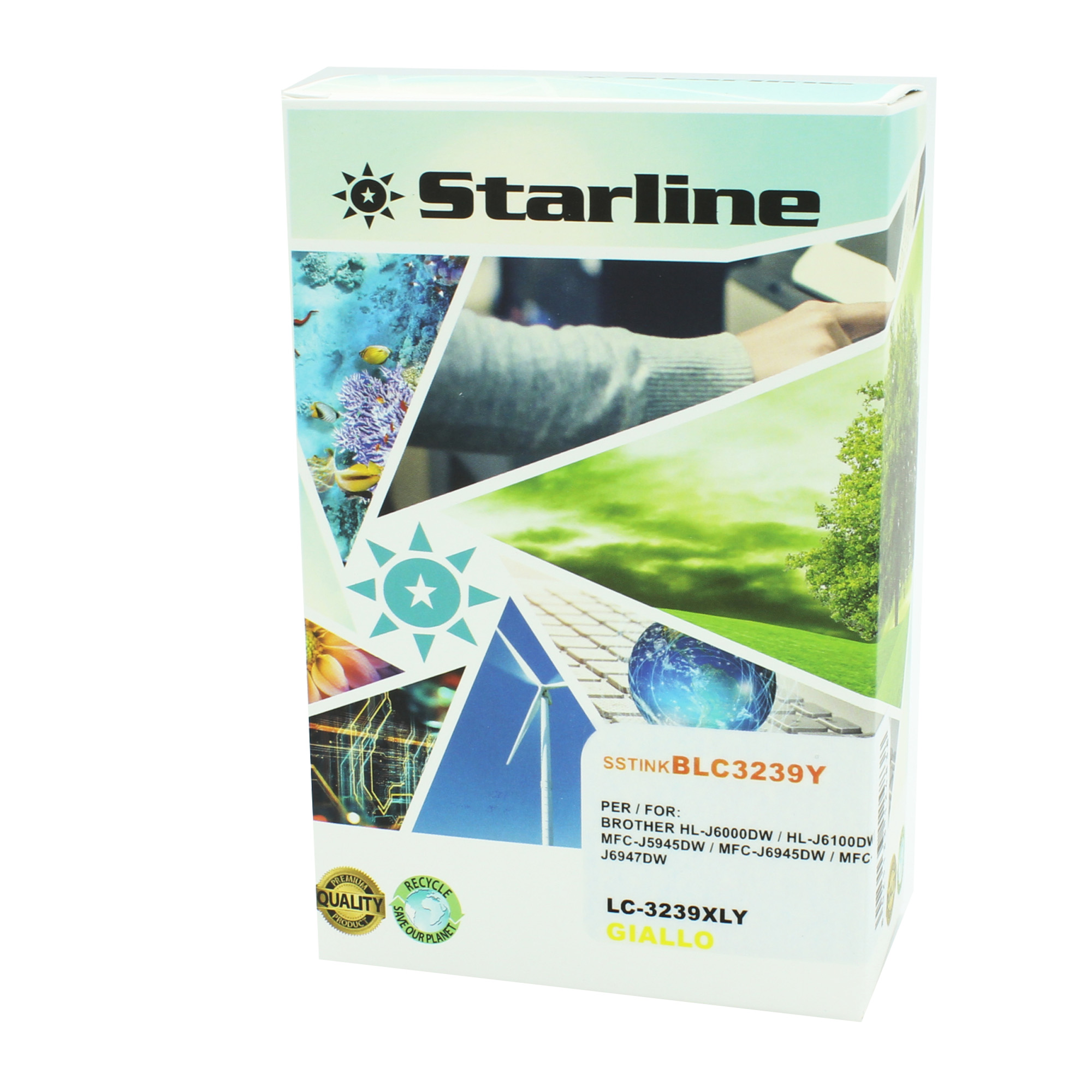 Starline - Cartuccia Ink per print C/BROTHER LC-3239XLY …