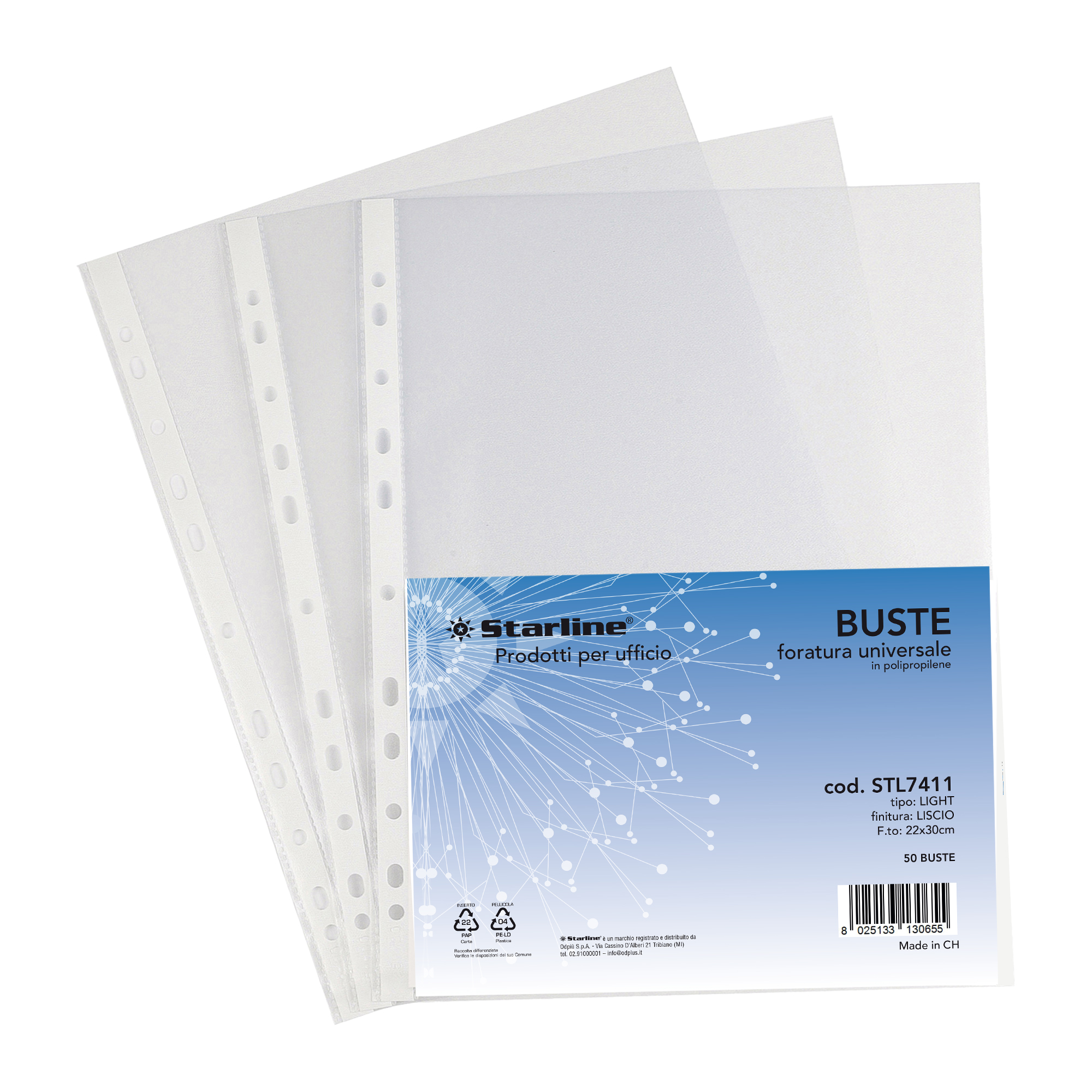 Buste forate Light - liscio - 22 x …