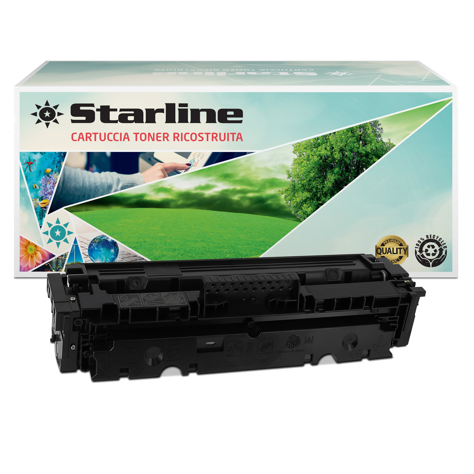 Starline - Toner Ricostruito per HP 415A - …