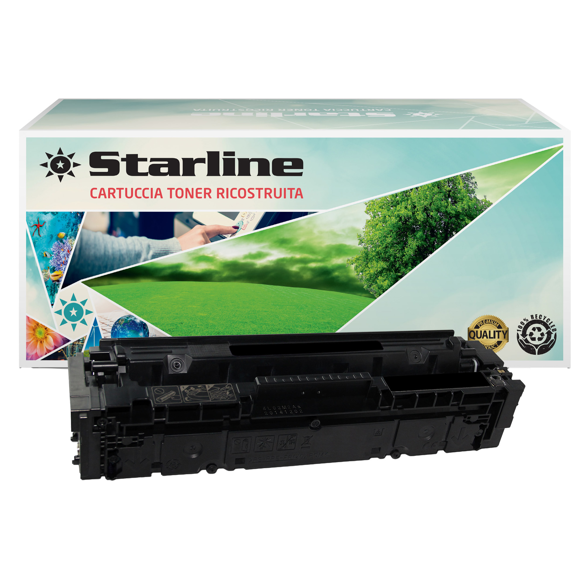 Starline - Toner Ricostruito per HP 216A - …