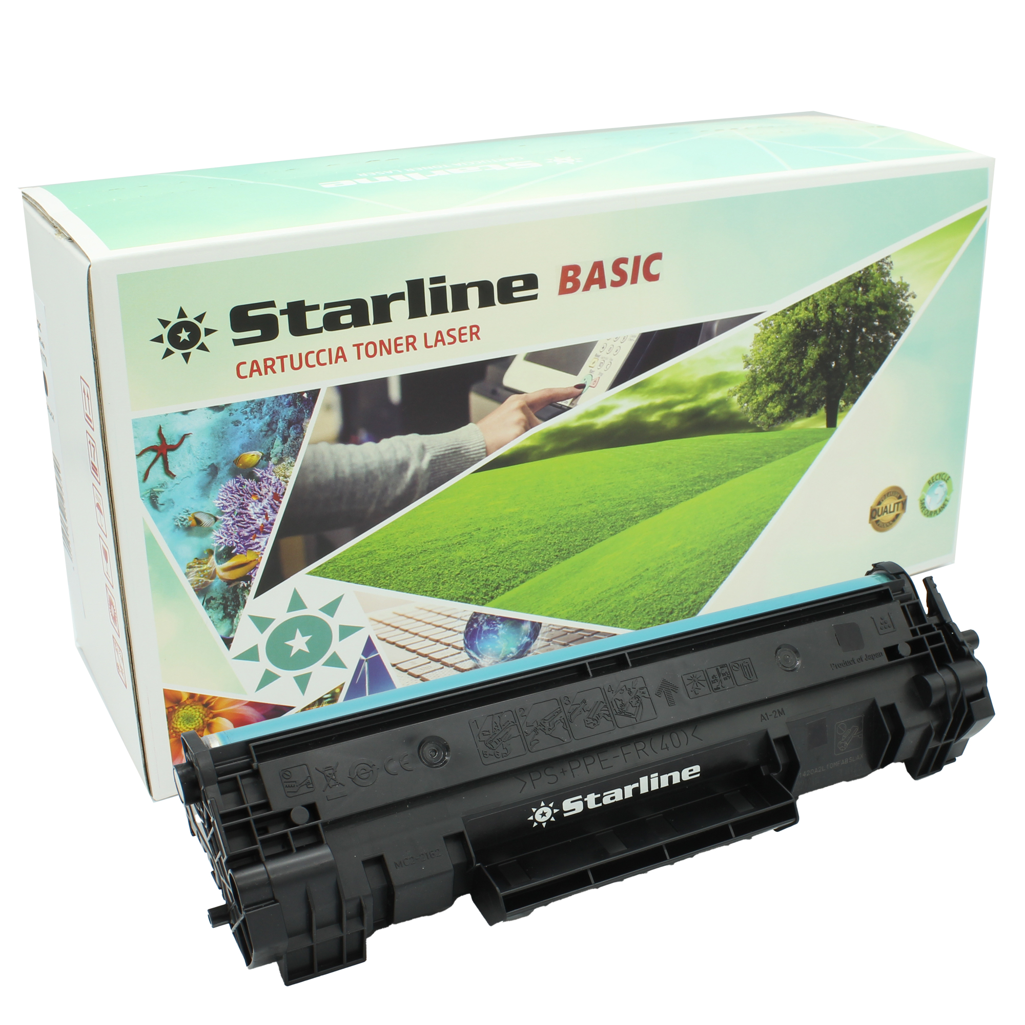 Starline - Toner Compatibile per Hp LaserJet M110W/M140W …