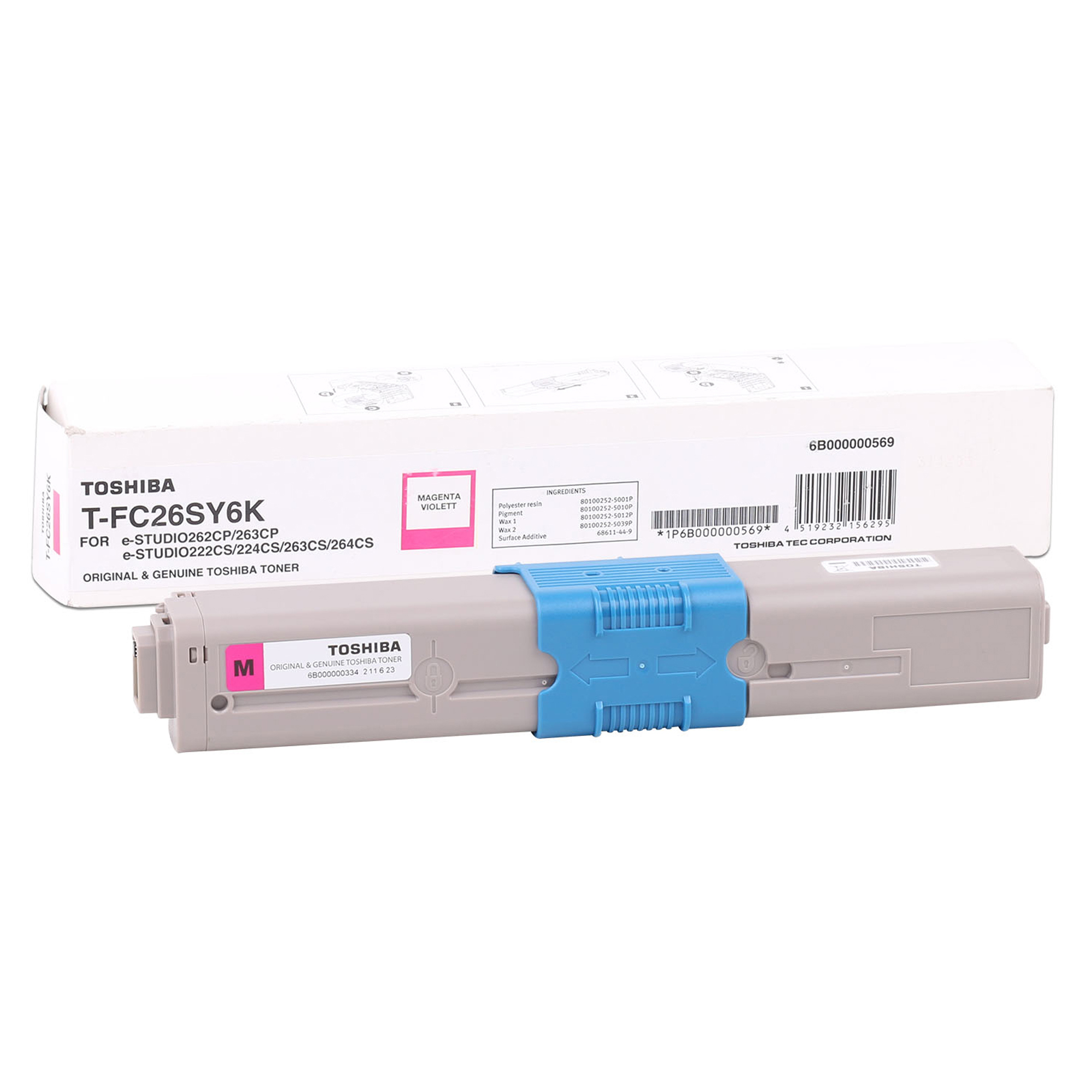 Toshiba - Toner - Magenta - 6B0000001094 - …