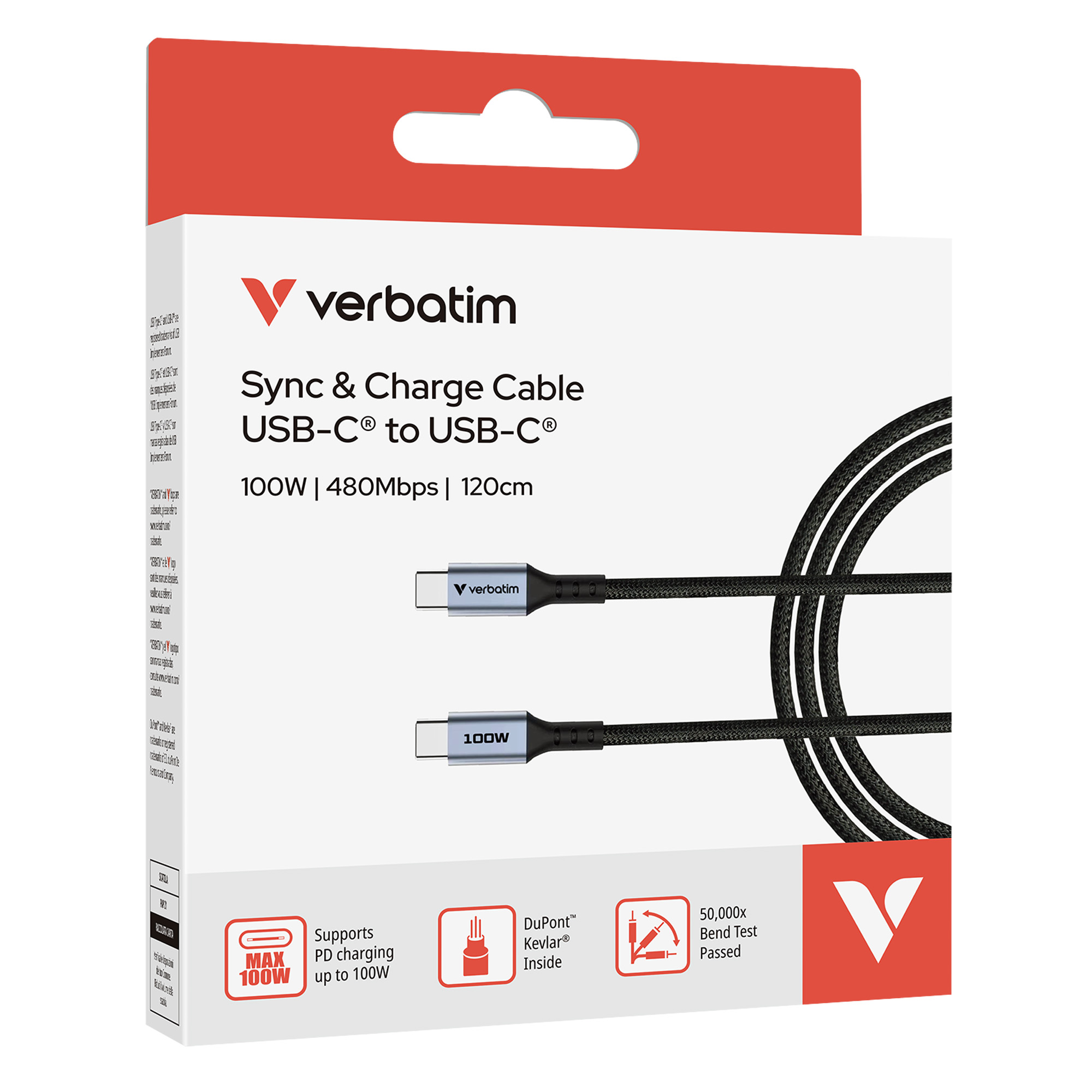Verbatim - Cavo USB-C to USB-C _100W - …