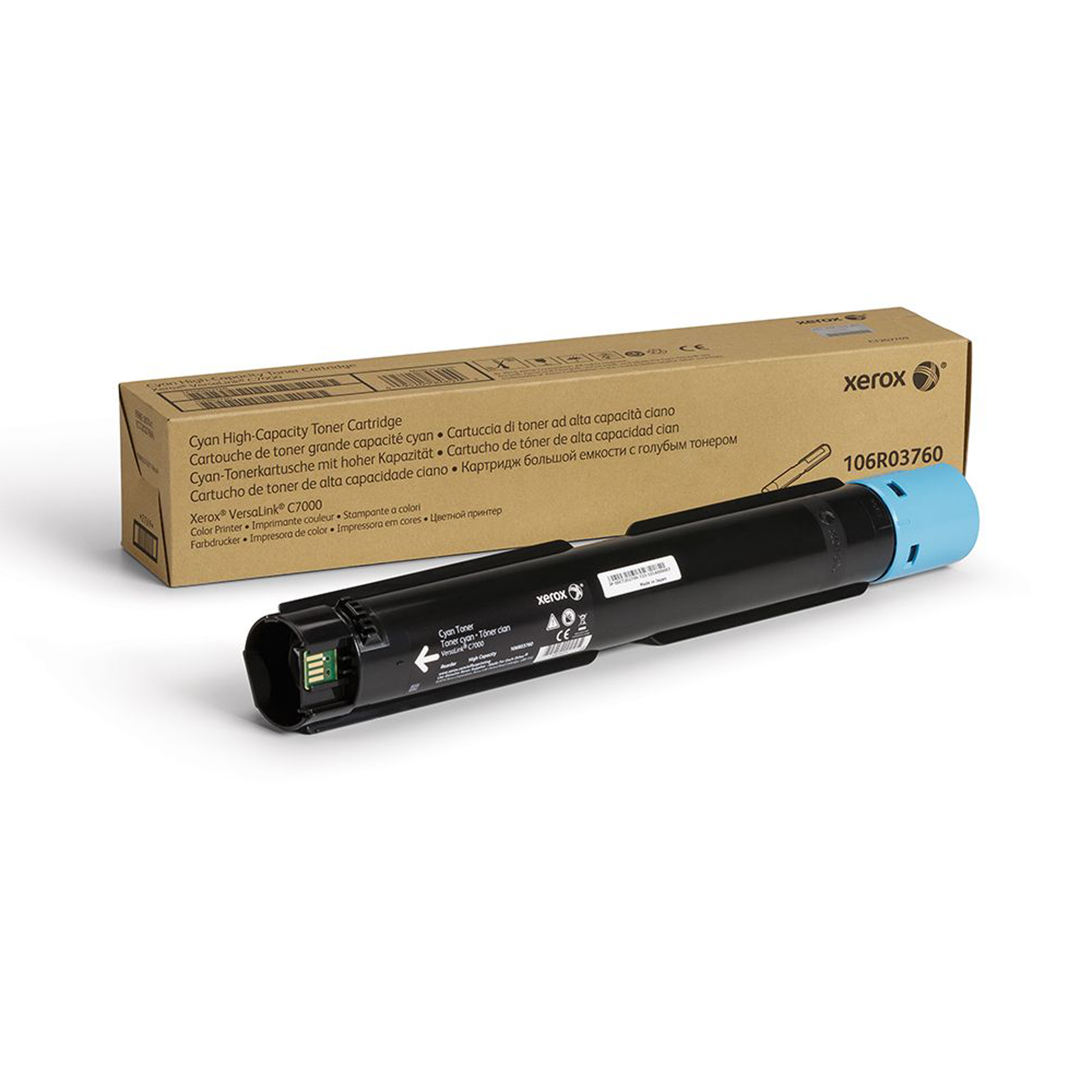 Xerox - Toner - Ciano - 106R03760 - …