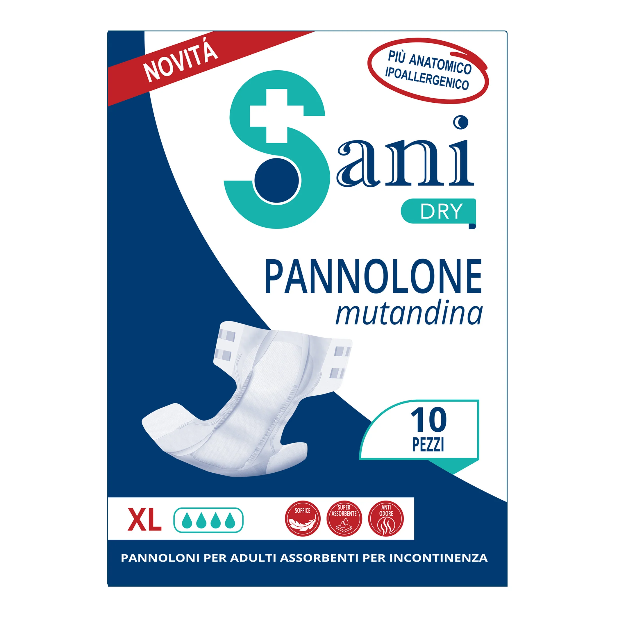 PREORDINE - SANI DRY - PANNOLONE MUTANDINA PER …