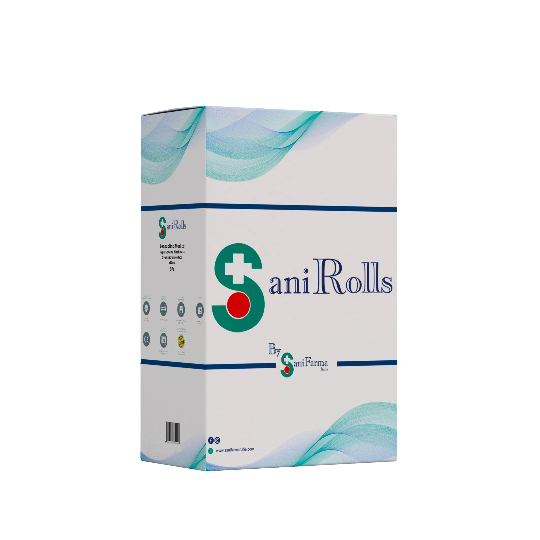 PREORDINE - SANI ROLLS - LENZUOLINO MEDICO IN …