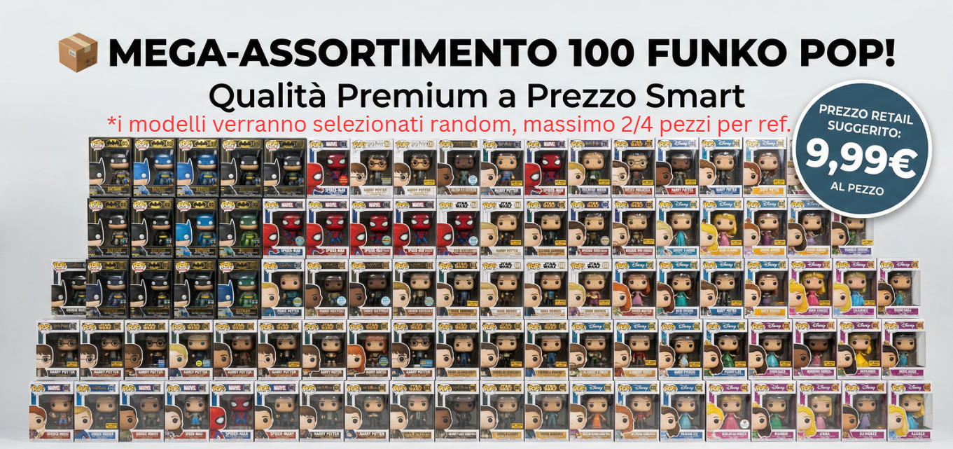 PREORDINE FUNKO POP Mega-Pack 100 PEZZI - Mixed …