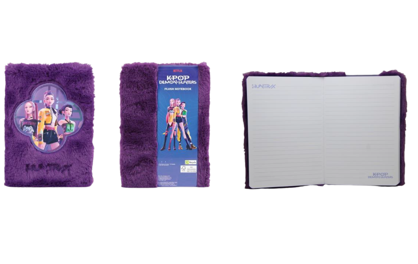 PREORDINE KPOP DEMON HUNTERS - NOTEBOOK PLUSH A5 …