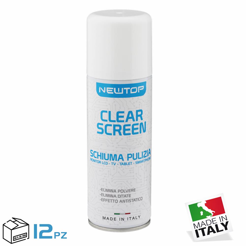 NEWTOP SCHIUMA PULIZIA MONITOR E DISPLAY SMARTPHONE 200ML …