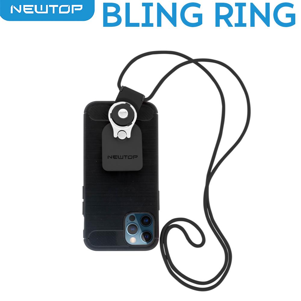 NEWTOP 2 IN 1 HANDS FREE BLING RING …
