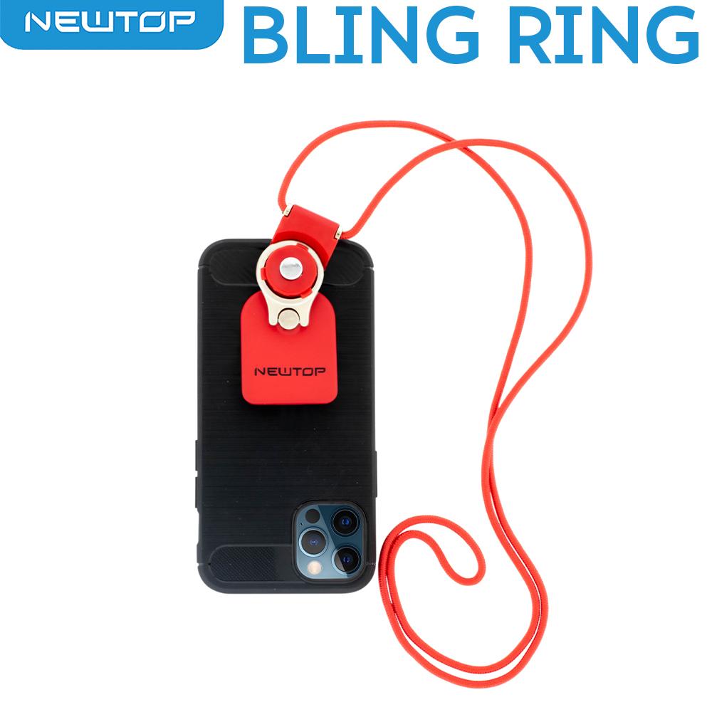 NEWTOP 2 IN 1 HANDS FREE BLING RING …