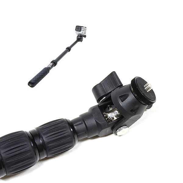 SELFIE STICK IN FIBRA DI CARBONIO CON ROTAZIONE …