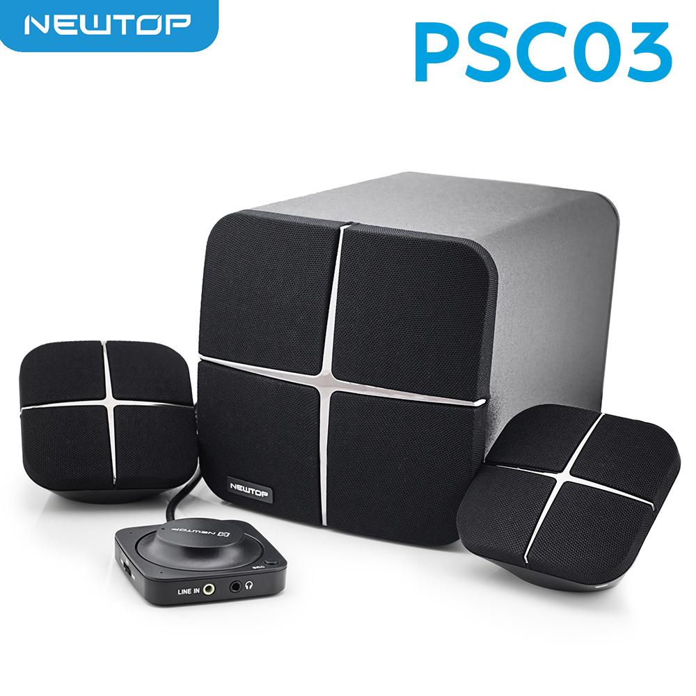 NEWTOP PCS03 SISTEMA AUDIO HOME THEATER 2.1 38W …