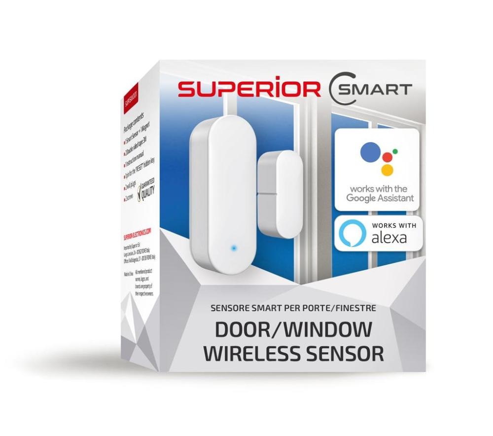 SUPERIOR SENSORE SMART PER PORTE E FINESTRE WIRELESS …