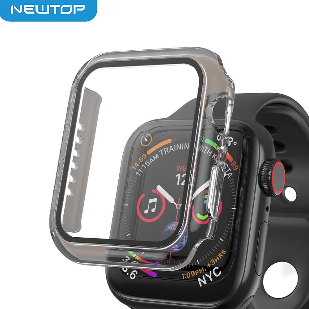 NEWTOP COVER CON VETRO APPLE WATCH 4 - …