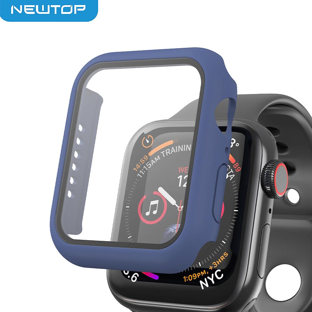 NEWTOP COVER CON VETRO APPLE WATCH 4 - …