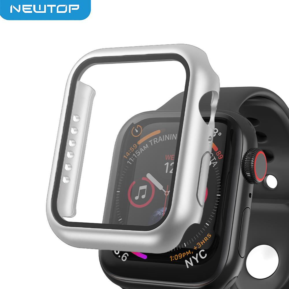NEWTOP COVER CON VETRO APPLE WATCH 4 - …