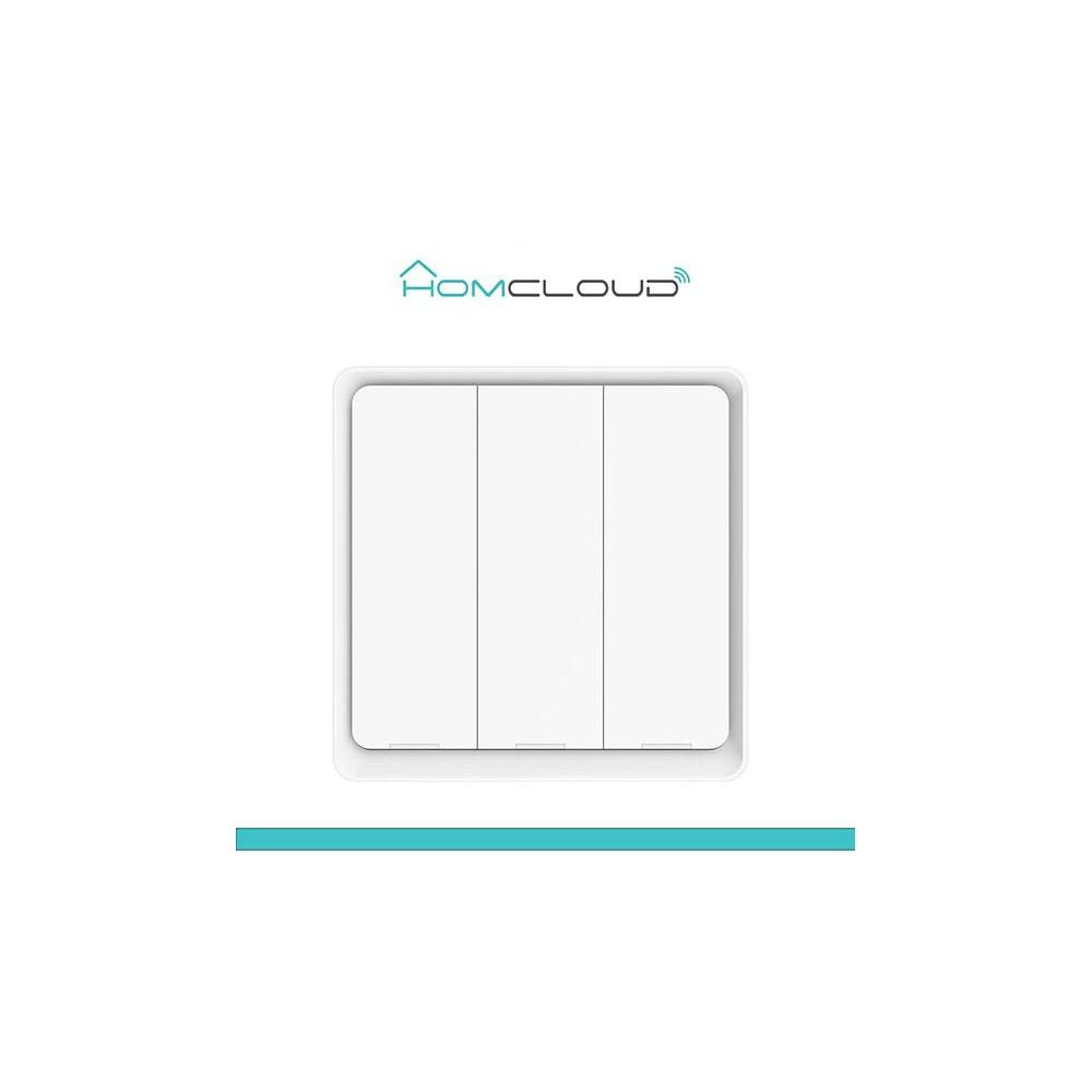 HOMCLOUD Interruttore senza fili intelligente 3CH ET-SS3