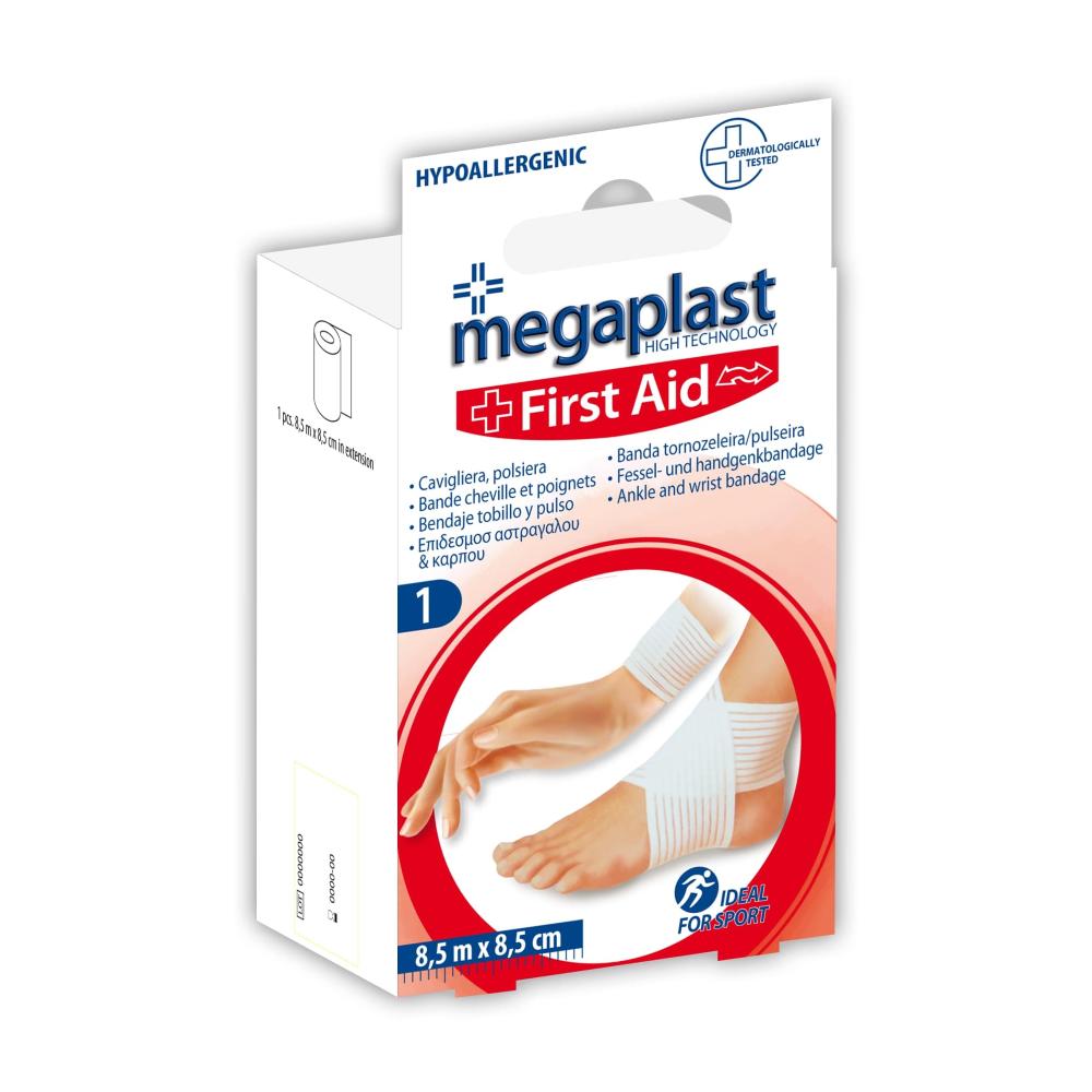 MEGAPLAST FIRST AID 1 BENDA SPORT CAVIGLIA 8.5X8.5 …