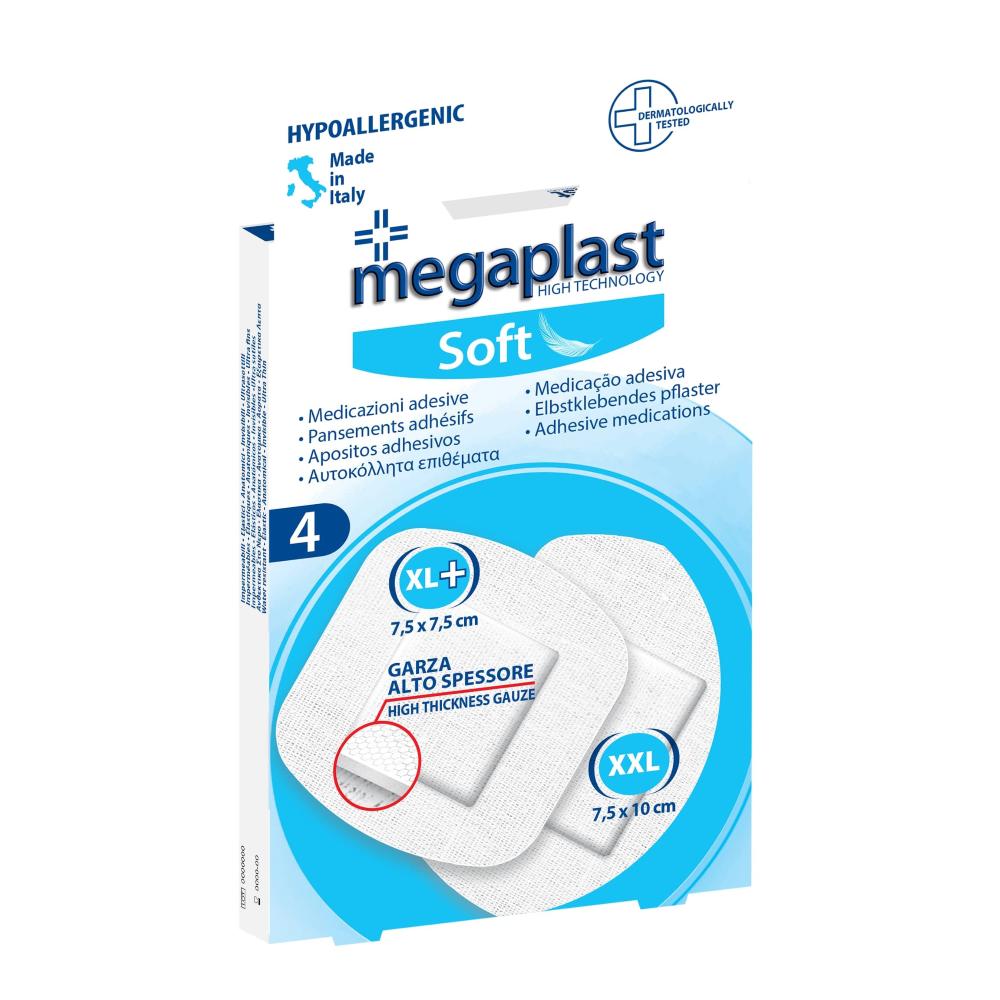 MEGAPLAST SOFT ML 4 CEROTTI POST/OP TNT/BIANCO XL …