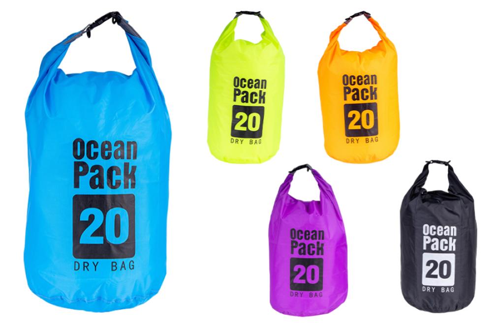 NATALUNA BORSA IMPERMEABILE A TRACOLLA NYLON 20 LITRI …
