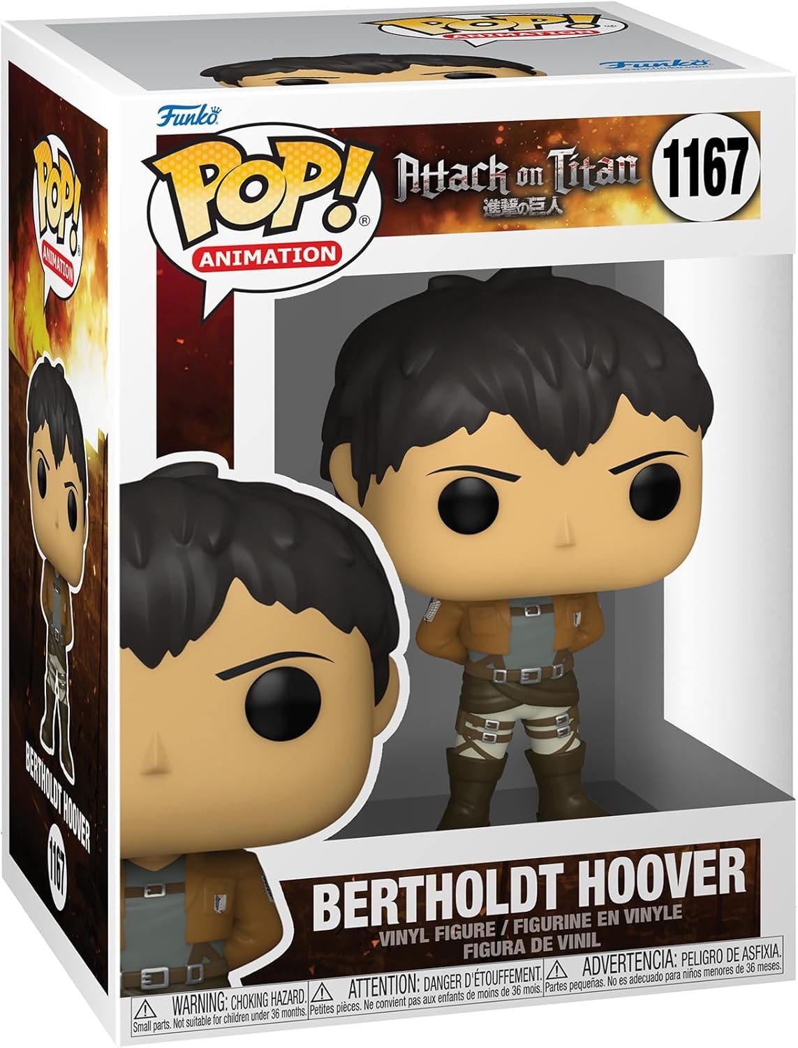 FUNKO POP ATTACK ON TITAN - VINYL FIGURE …
