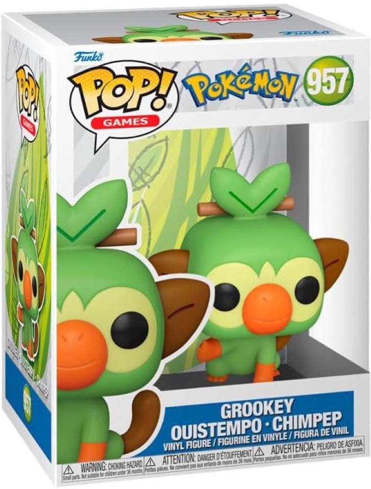 FUNKO POP POKEMON - VINYL FIGURE 957 GROOKEY …