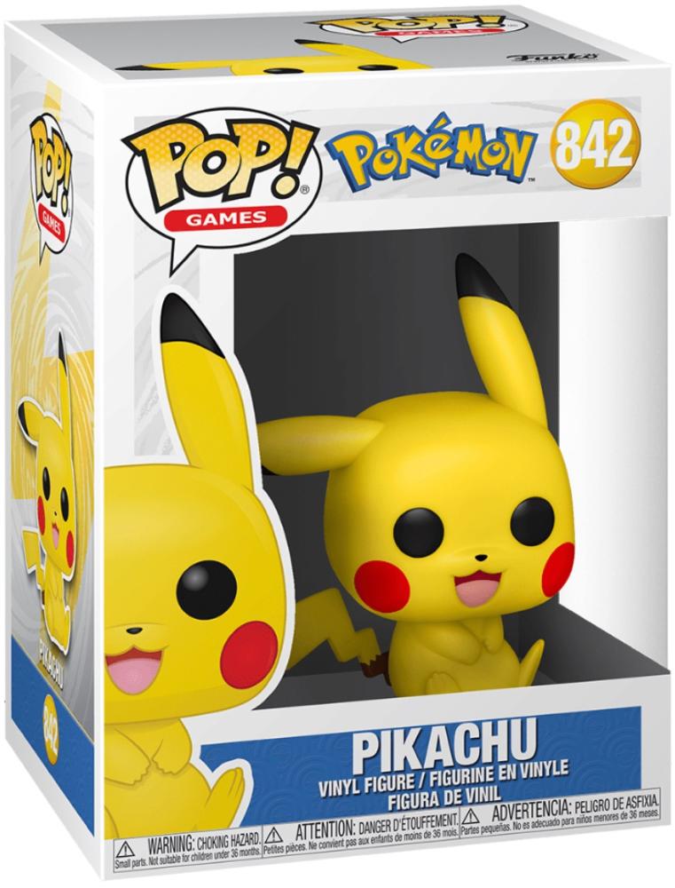 FUNKO POP POKEMON - VINYL FIGURE 842 PIKACHU …