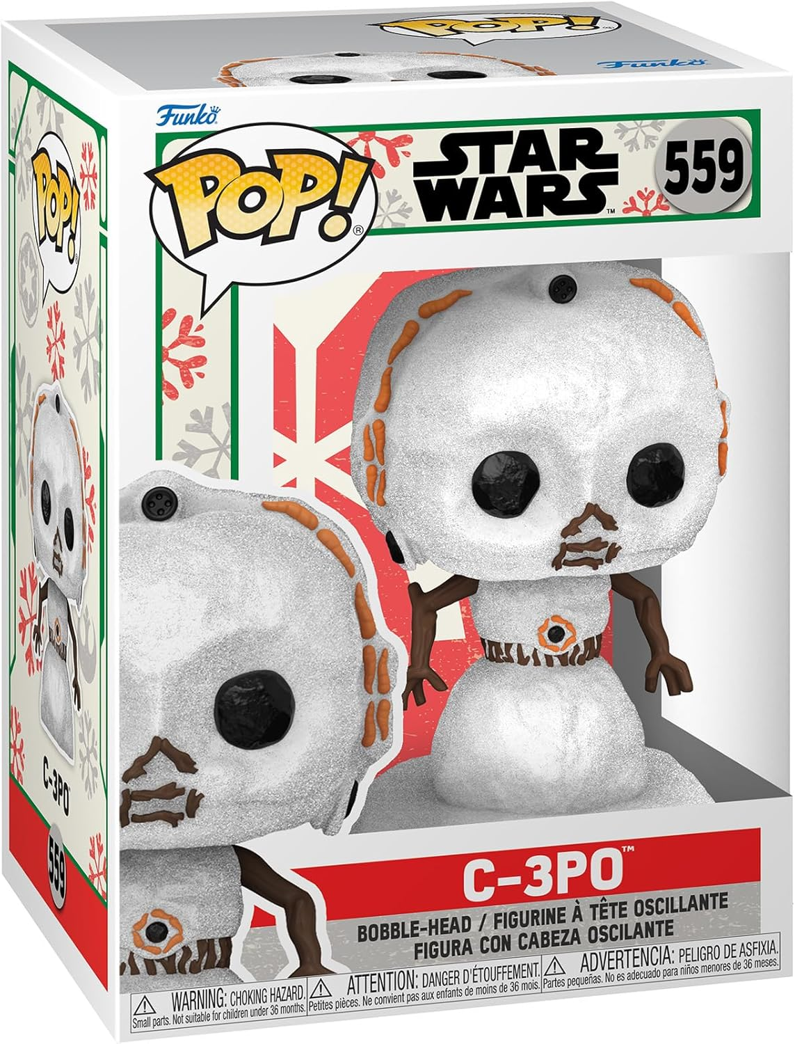 FUNKO POP STAR WARS: HOLIDAY - VINYL FIGURE …