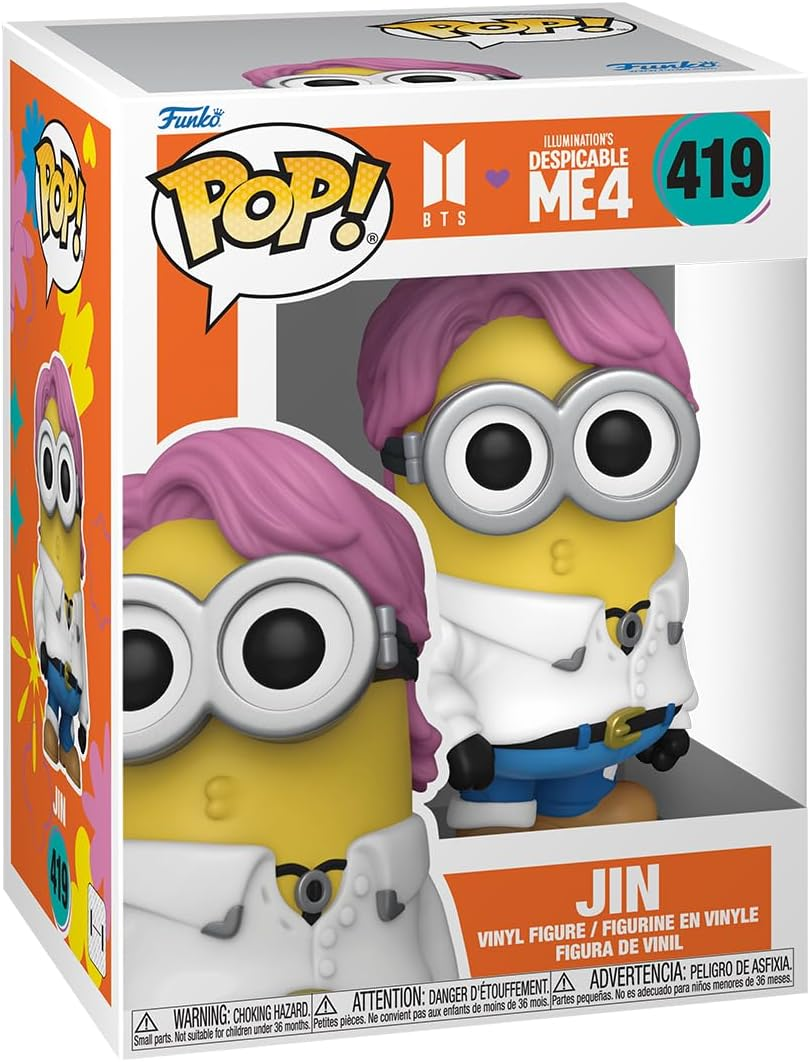 FUNKO POP CATTIVISSIMO ME X BTS - VINYL …