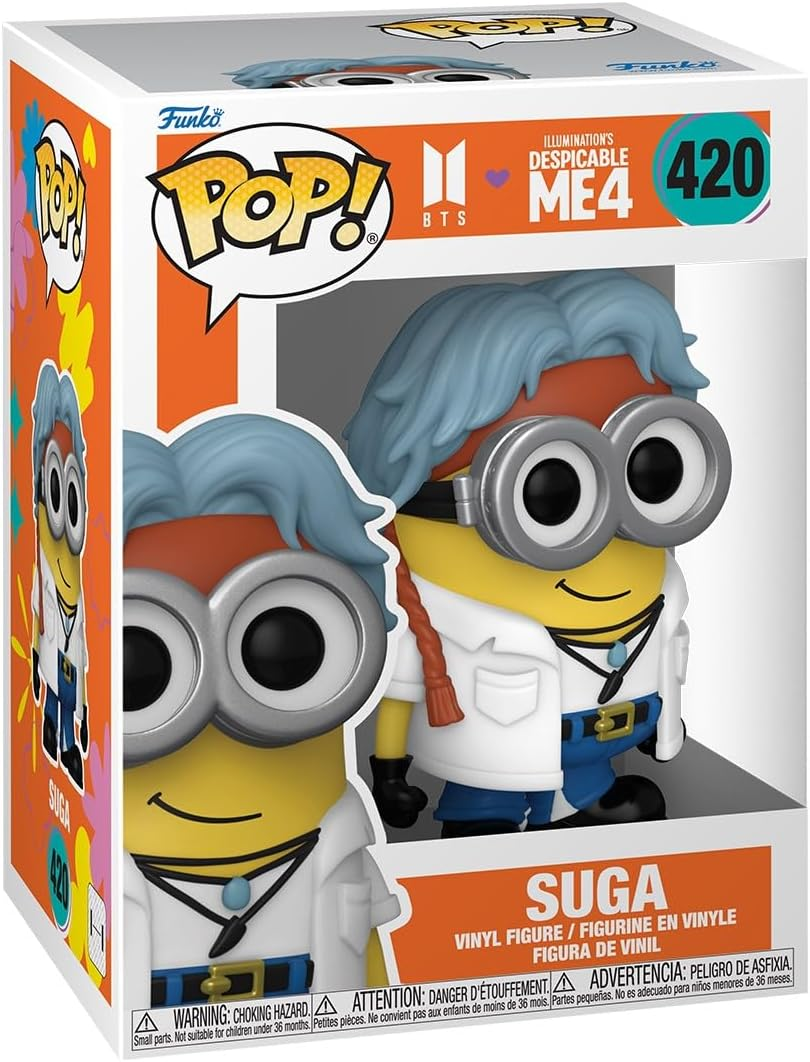 FUNKO POP CATTIVISSIMO ME X BTS - VINYL …