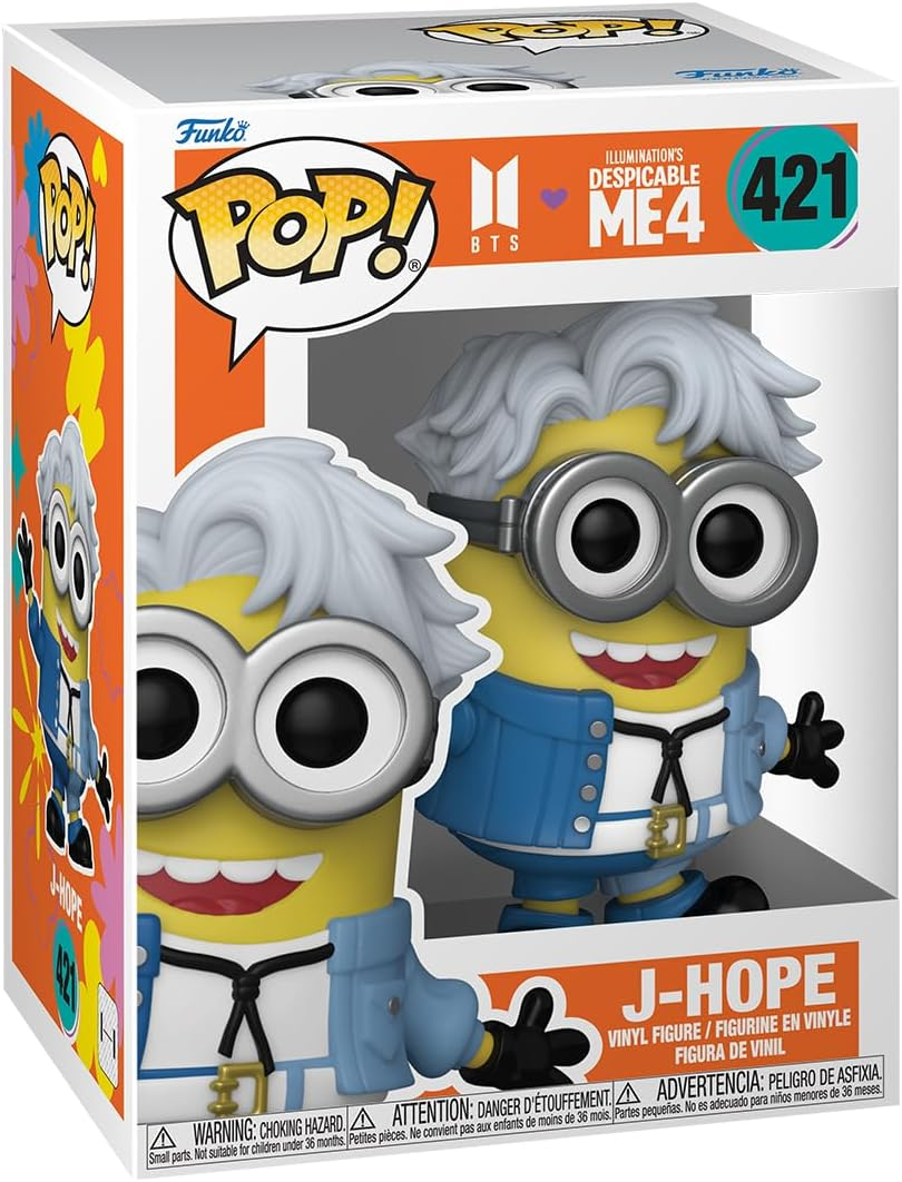 FUNKO POP CATTIVISSIMO ME X BTS - VINYL …