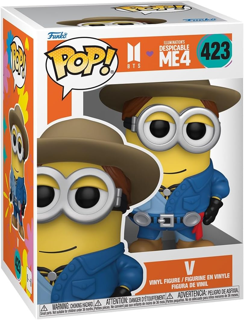 FUNKO POP CATTIVISSIMO ME X BTS - VINYL …