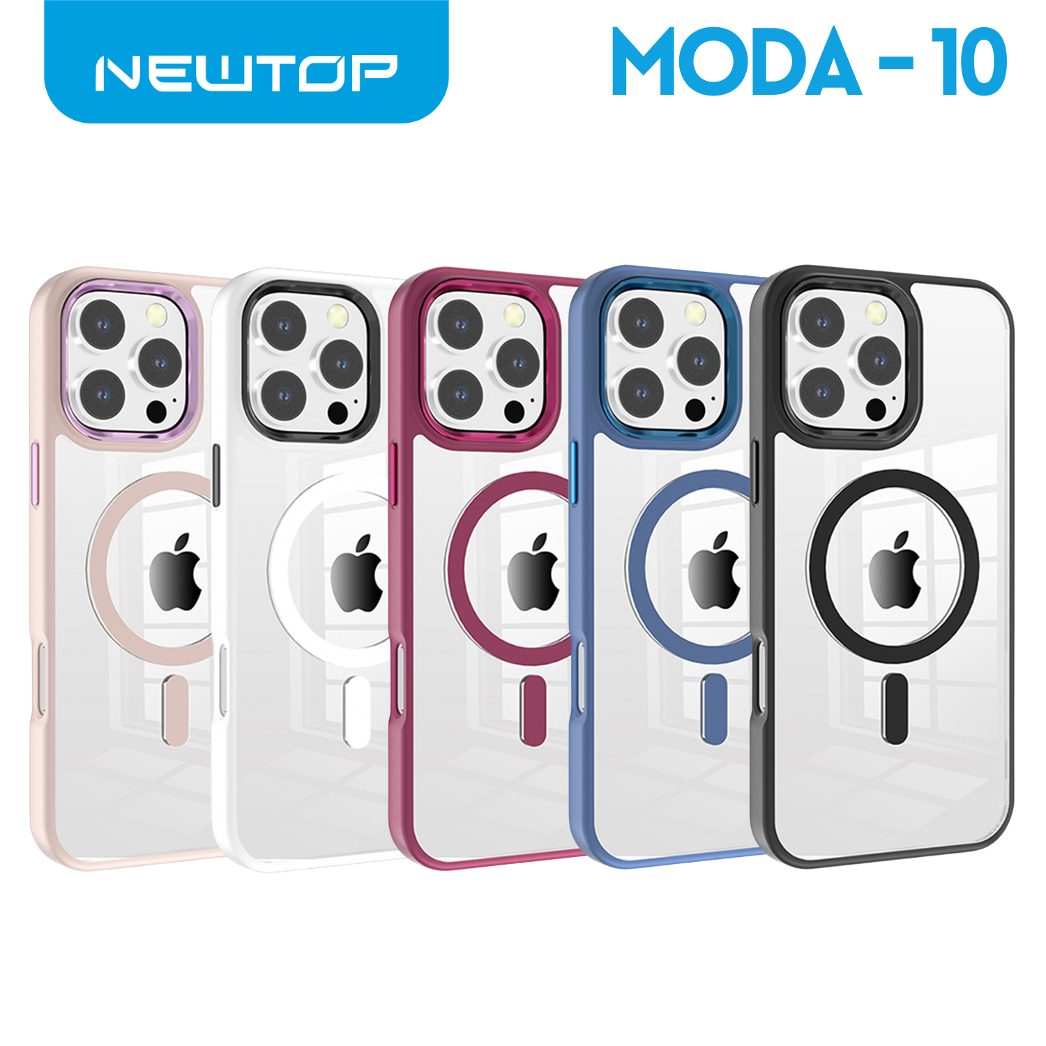 NEWTOP CV44 COVER MODA - 10 MAGSAFE METALLO …