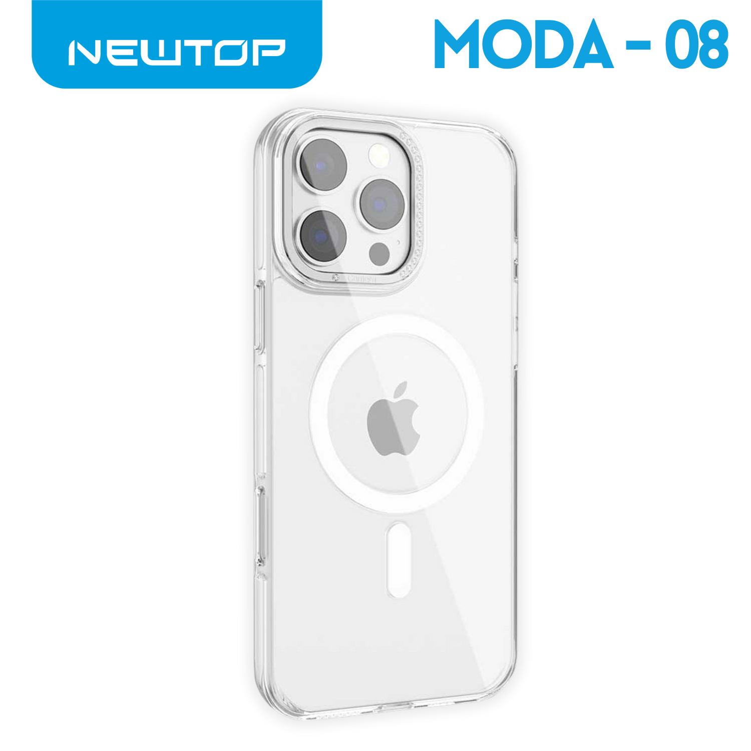 NEWTOP CV42-08 SUPER MAGSAFE CON DIAMOND GLITTER IPHONE …