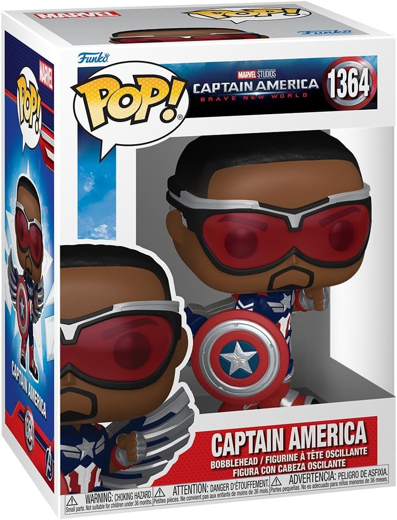 FUNKO POP MARVEL: CAPTAIN AMERICA BRAVE NEW WORLD …
