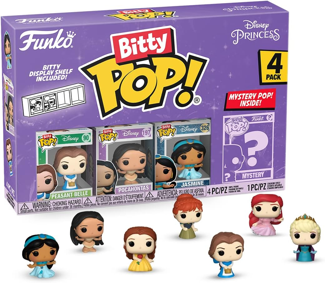 FUNKO BITTY POP VINYL FIGURE - DISNEY: PRINCESS …