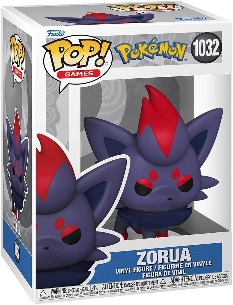 FUNKO POP POKEMON - VINYL FIGURE 1032 ZORUA …