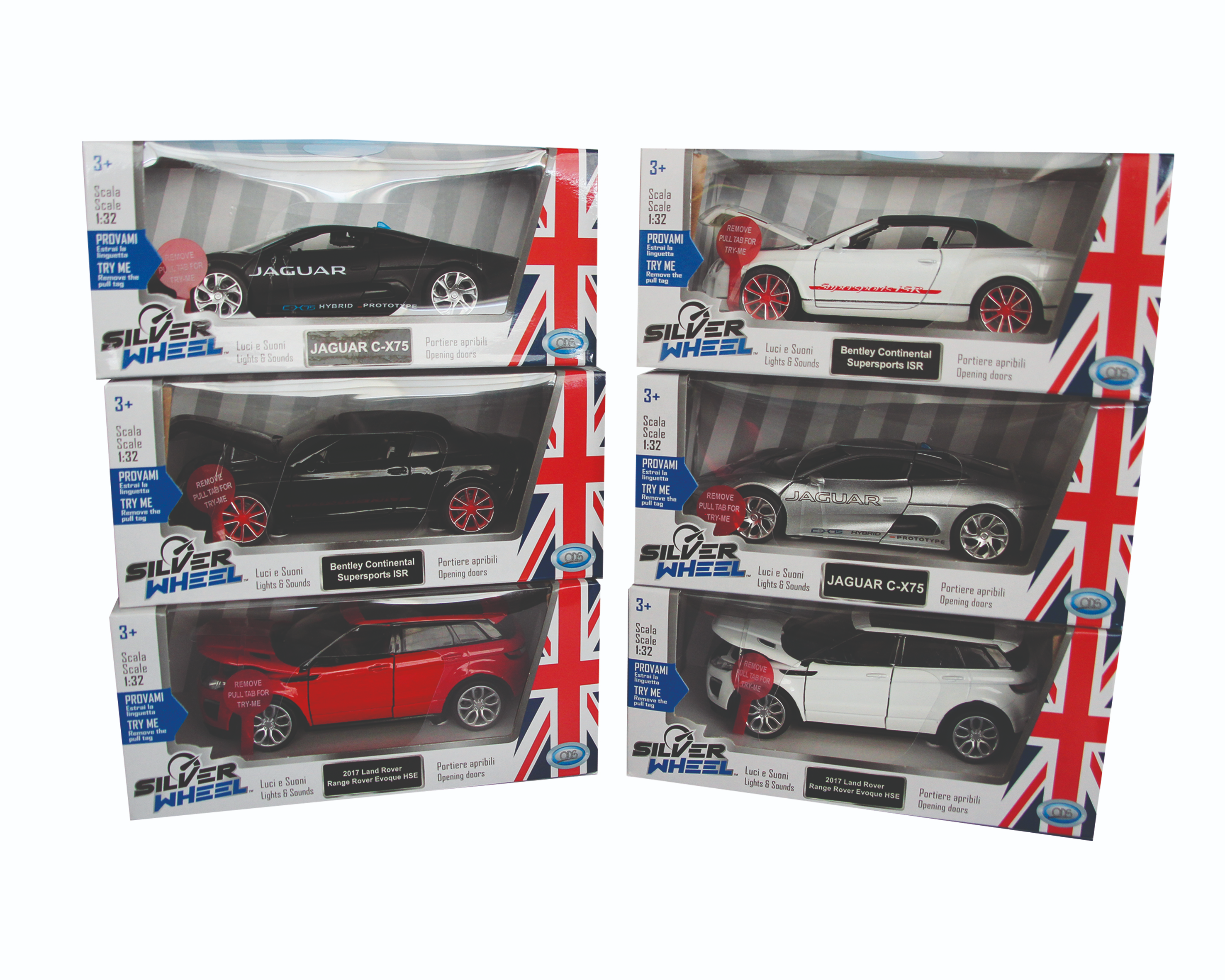 Silver Wheel - Auto inglesi a Licenza Scala …