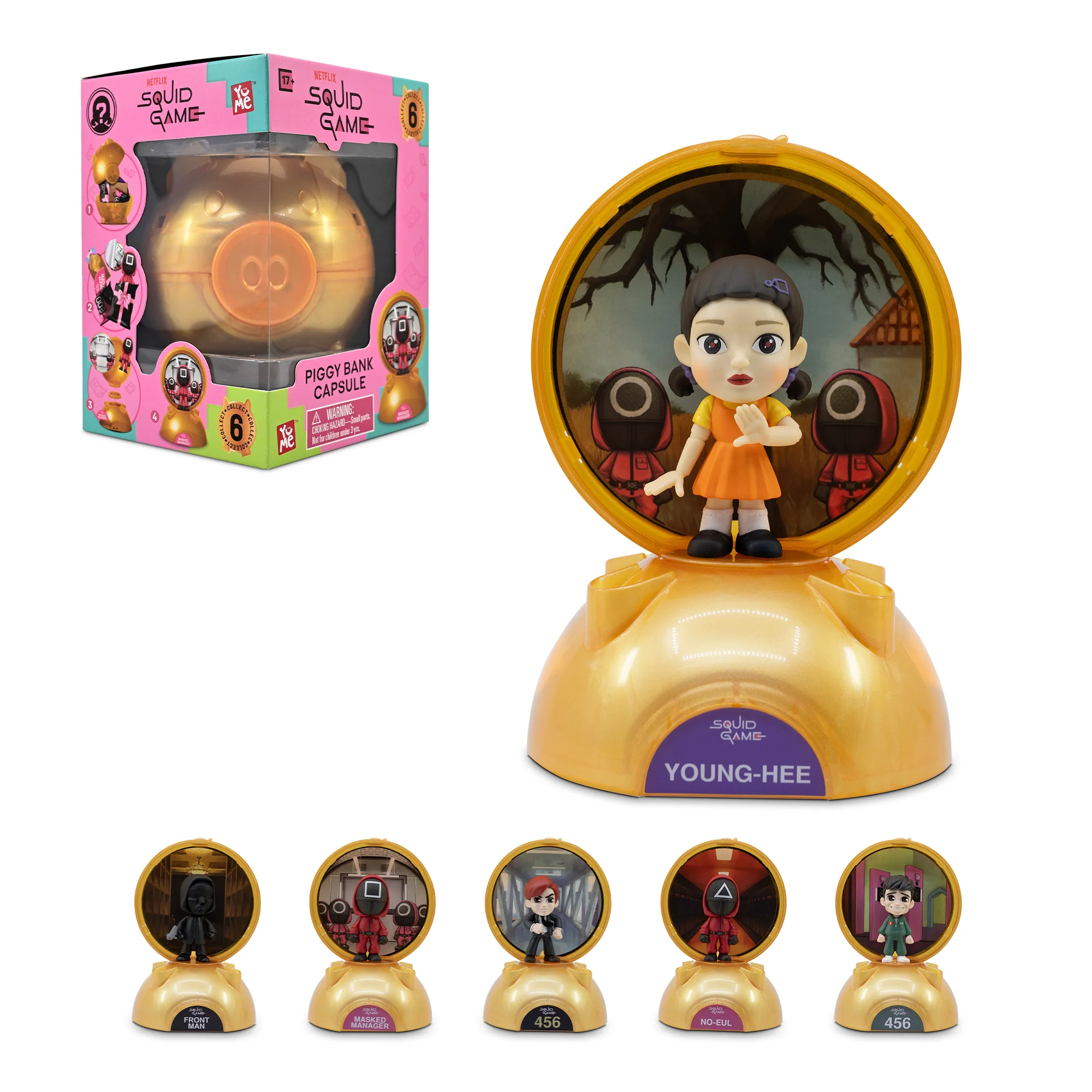YuMe Blind Box - Squid Game Piggy Bank …