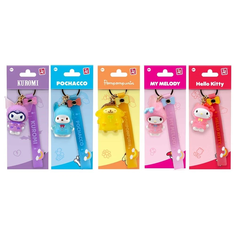 YuMe Keychain - Hello Kitty and Friends Keychain …