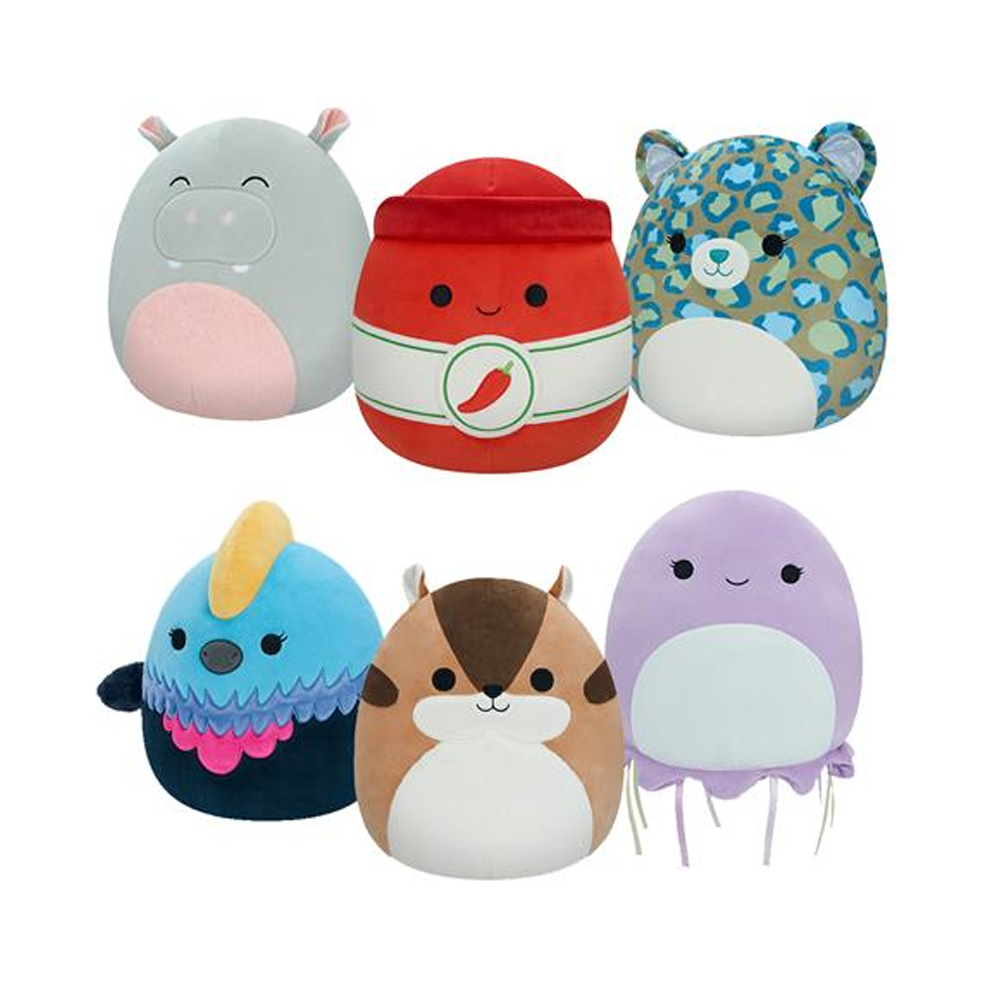 Rei Toys Squishmallows Personaggi 30 cm (Assortimento) 3 …