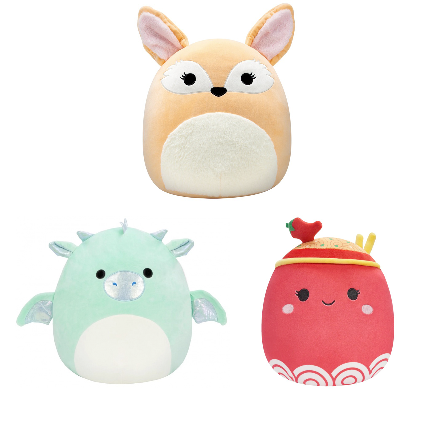 Rei Toys Squishmallows Personaggi 40 cm (Assortimento) 2 …