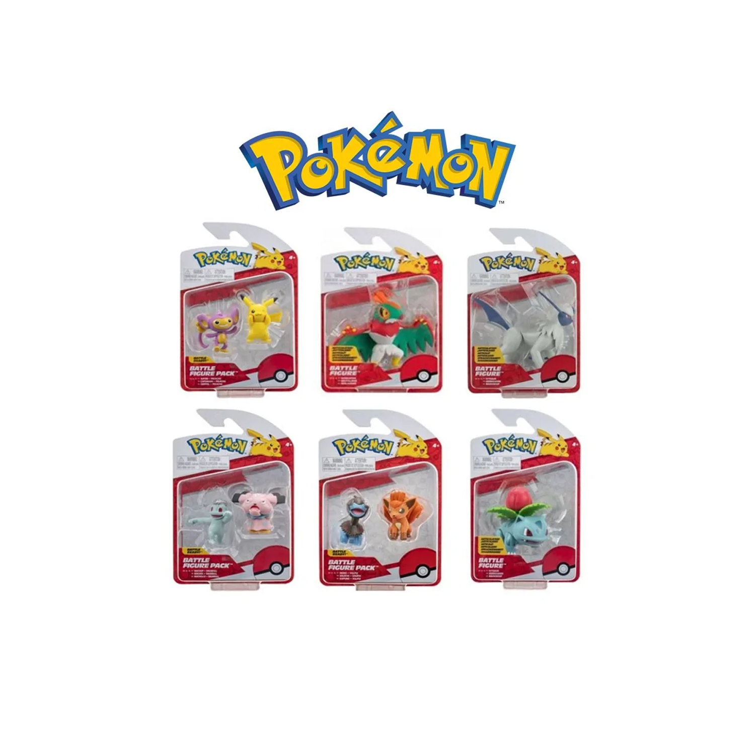 Rei Toys Pokémon Battle Figure Pack (Assortimento) 3 …