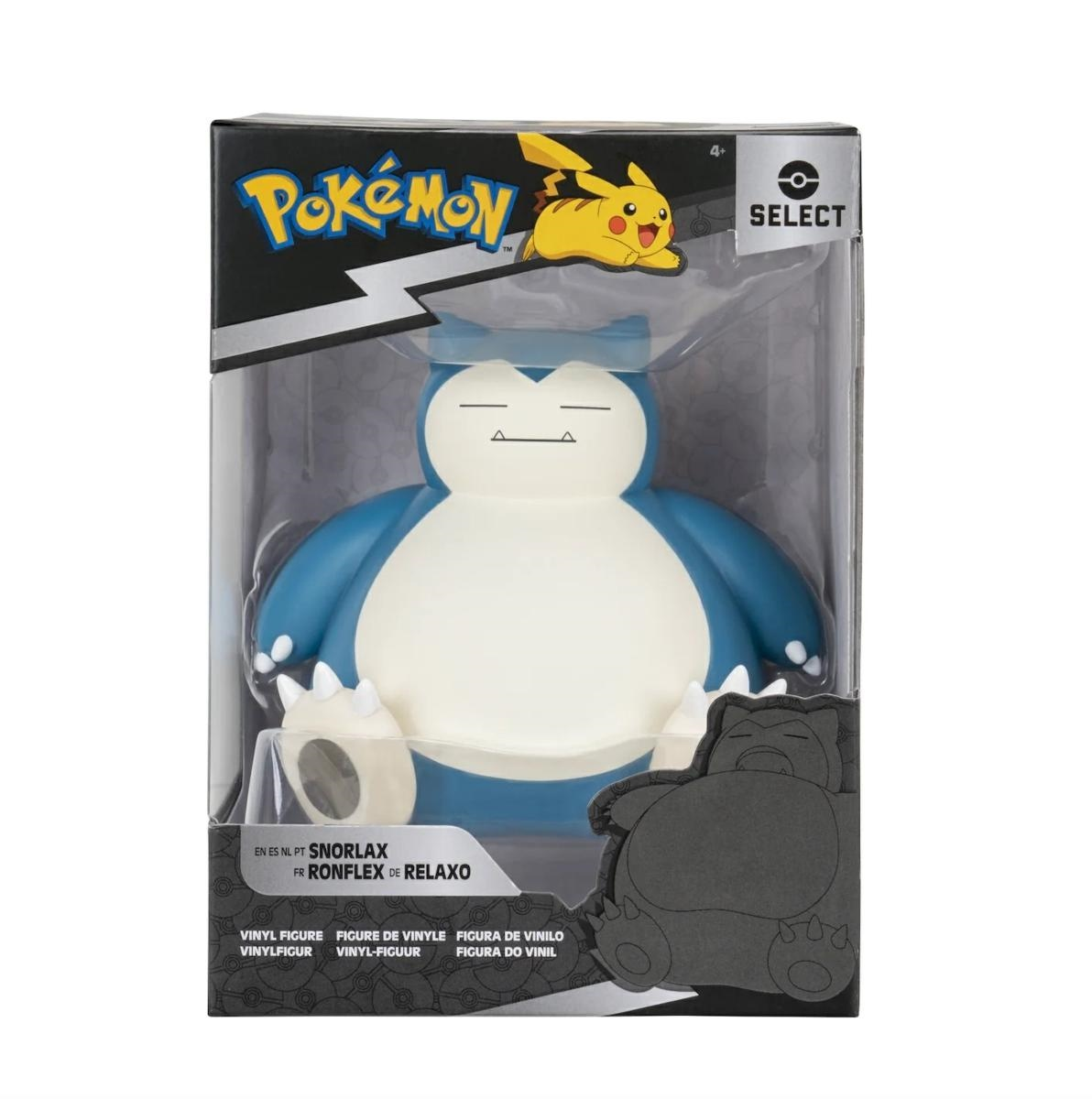 Rei Toys Pokémonn Select - Vinile 12CM Snorlax …