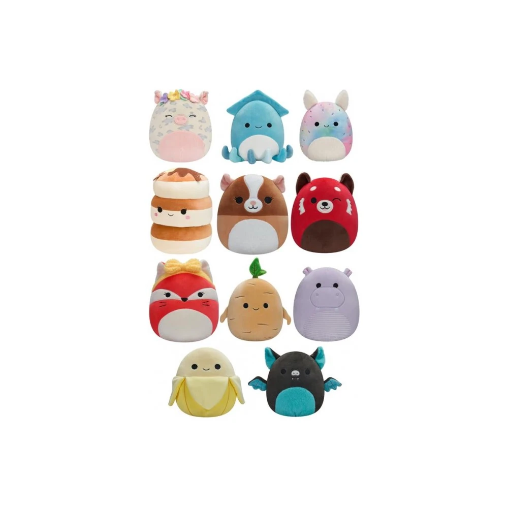 Rei Toys Squishmallows Personaggi 20 cm in CDU …