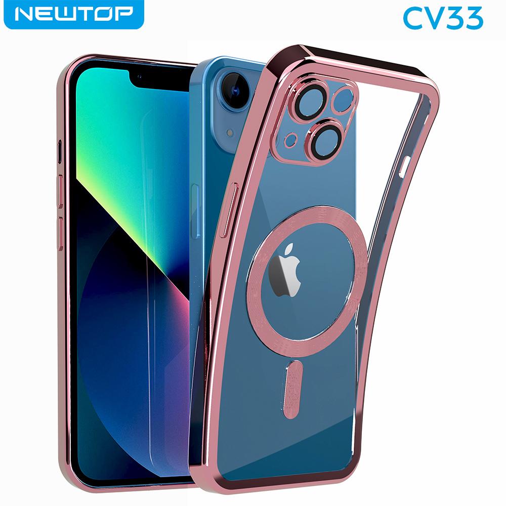 NEWTOP CV33 COVER CROMO RINGS APPLE IPHONE 16E