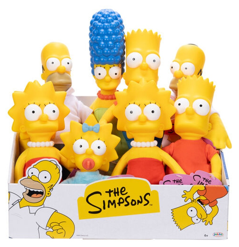Jakks - The Simpsons assortimento peluche (serie differenti) …